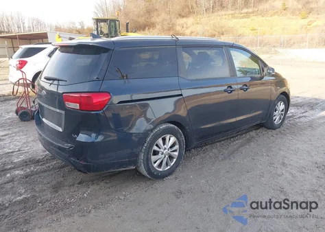 2016 Kia Sedona Lx z USA, uszkodzony, nr VIN KNDMB5C1XG6088673